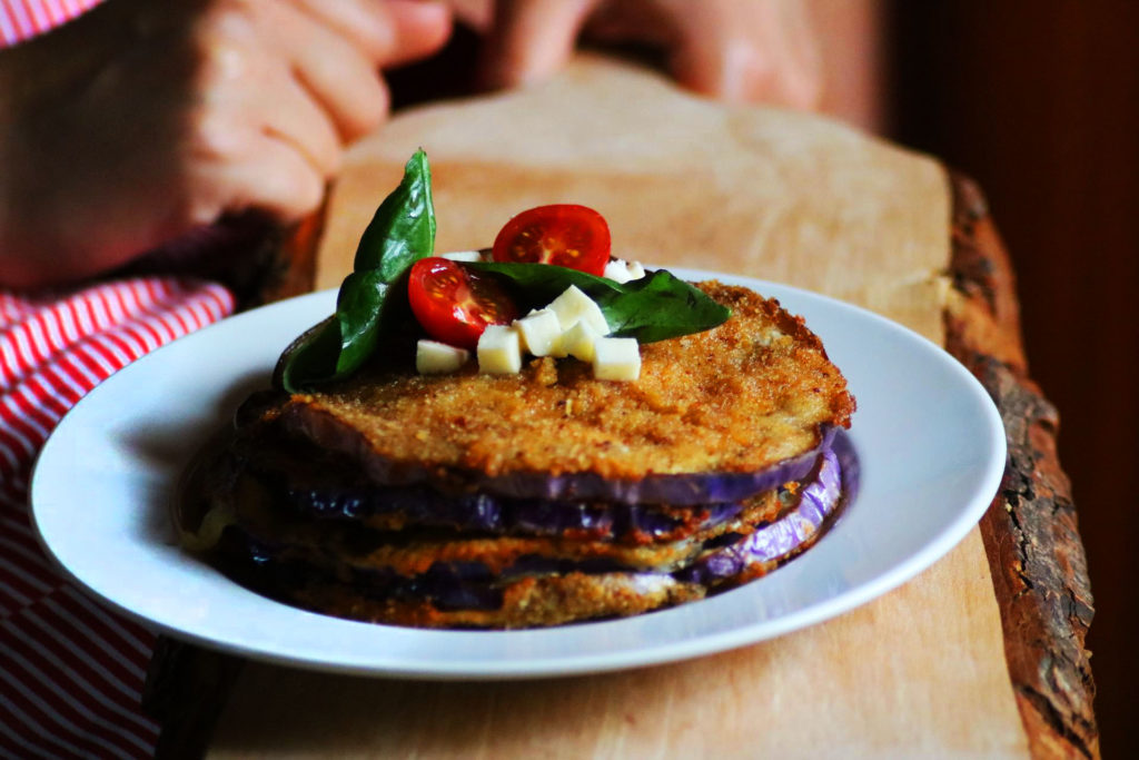 Cordon bleu di melanzane